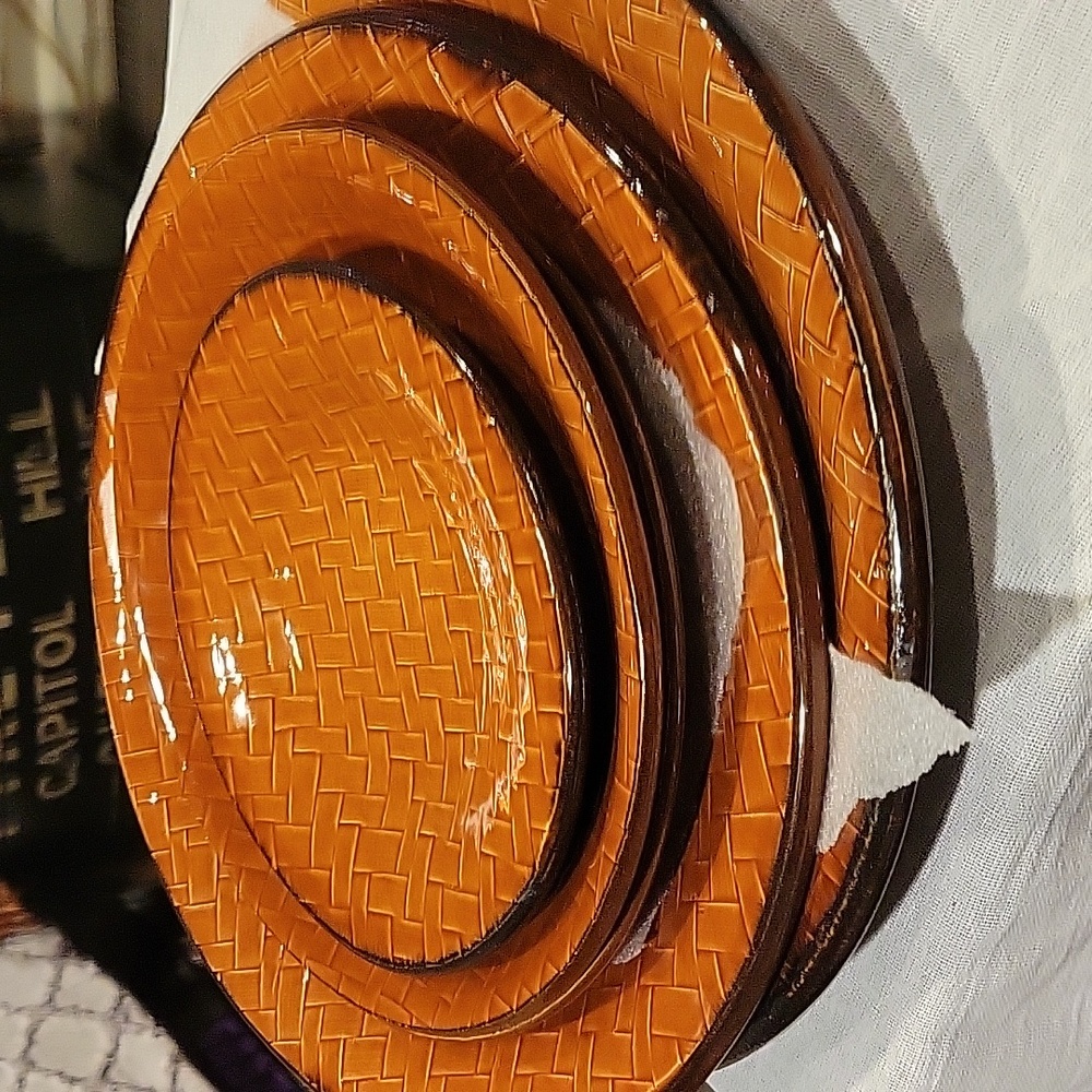 Baldelli Italian Pottery Dishes/ plates, EUC.Set of 5 total pcs.